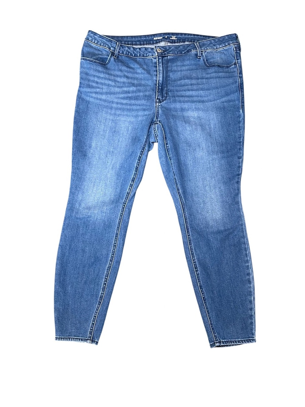 OLD NAVY Womens Jeans High Rise Sz 22 wow super skinny stretch pants #308